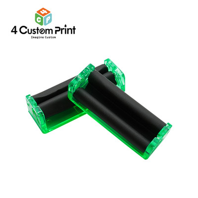 70mm Automatic Cigarette Tobacco Roller Portable Plastic Rolling Machine Green