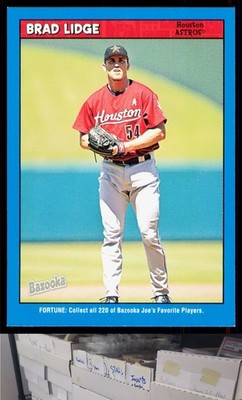 2006 Bazooka #119 Brad Lidge Blue - JL