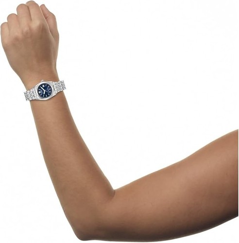 Citizen EW2290-54L Corso Eco-Drive Silver Tone Classic Blue Dial Ladies Watch - Picture 4 of 4