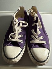 Converse All Star Low Top Purple Sneakers Women s Size 6