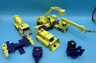 Vintage Hasbro Transformers G1 Constructicons Devastator Decepticons Incomplete