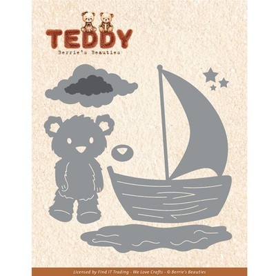 Find It Trading Berries Beauties Die-Teddy And The Boat, Teddy - 5A0031DF-1H30W
