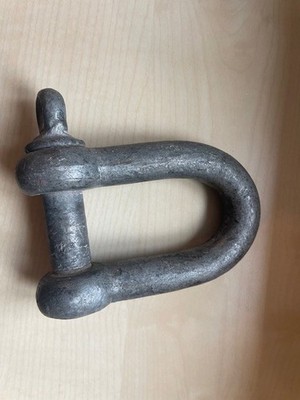 Hochfester Rundschäkel Schäkel geschweift Verbinder 3,25 t  WLL 3/4 T  5/8