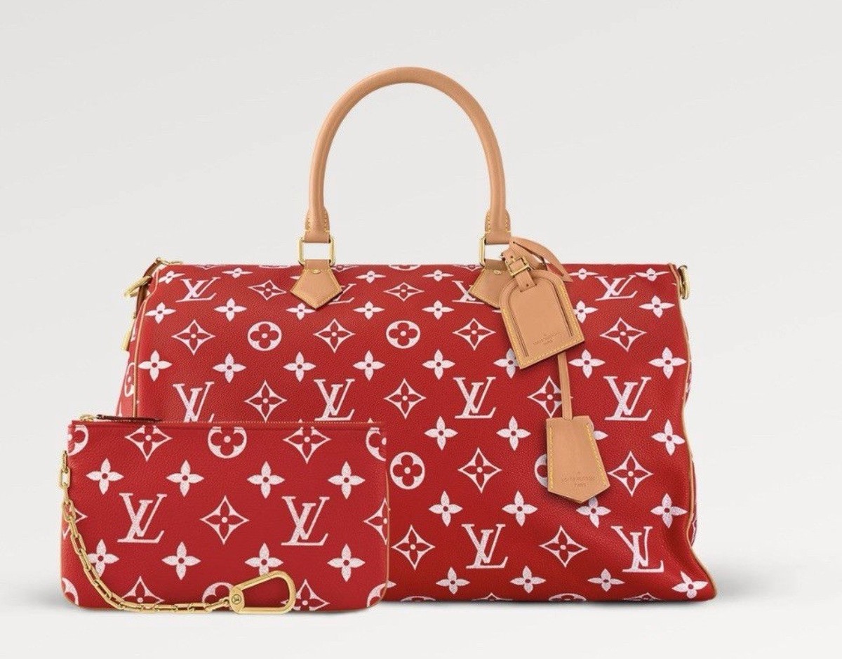 Pharrell LV Collection 2024 Speedy P9 40 Red | eBay