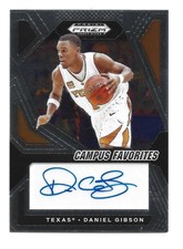 Daniel Boobie Gibson AUTOGRAPH Texas Longhorns 2024 Panini Prizm AUTO NBA Card