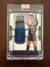 Panini One and One Napheesa Collier Minnesota Lynx Patch Serial Numbered /99