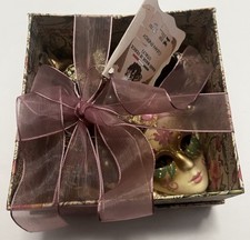 La Maschera Del Galeone Vintage Carnival Mask Ornament Hand Made In Italy