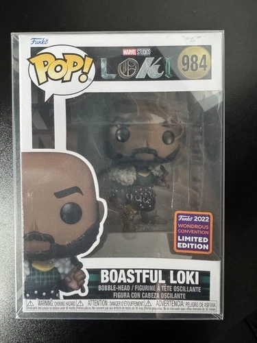 Funko Pop! - Marvel Boastful Loki 2022 Wondrous Convention 984 Limited Edition