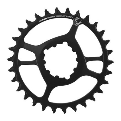 PLATEAU VAE-E-BIKE DIRECT MOUNT SRAM X-SYNC2 11-12V. STAHL 30DTS MONO SCHWARZ