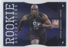 2011 Donruss Elite Rookie Aspirations Die-Cut 53/58 Justin Houston #158 0a1