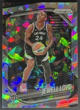 2025 Panini Basketball WNBA Prizm Jewell Loyd Ice Prizms #57 Las Vegas Aces