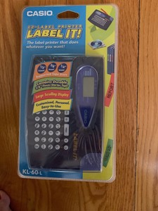 casio ez label printer err int