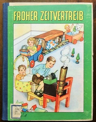 Bilderbuch. Pappe. Spiele. - Froher Zeitvertreib. Pestalozzi-Archiv 1938 - Bild 1 von 4