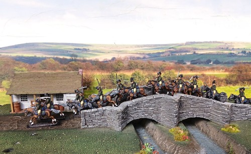 Dragones ligeros Tarletons AWI de 28 mm - Imagen 2 de 6