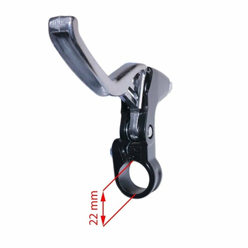 Bremshebel Re/Li silber Pocket Bike Mini Cross 2-Takt 22 mm HMParts Performance - Picture 3 of 3