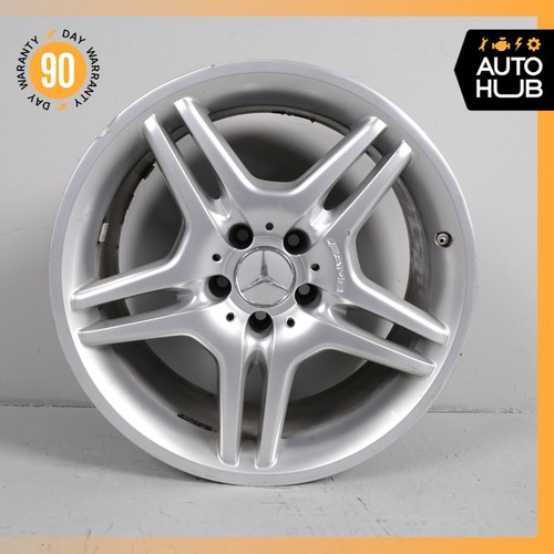 Mercedes R230 SL55 SL65 AMG 9.5 x 18 18" Rear Wheel Rim Silver 2304012902 OEM