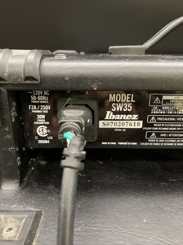 Ibanez SW35 SoundWave 35W Bass Combo Amp - 2000s Black - Picture 14 of 23