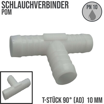 Barwig 17-224 PVC Schlauch-T-Stück 13 mm (1/2) , 10 mm kaufen