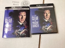 Clear and Present Danger 1994 4K  Blu-ray Digital Code Expired 