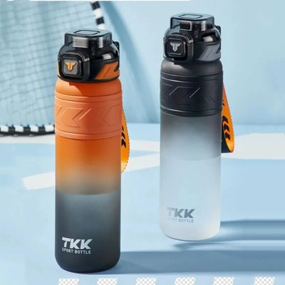 1Liter High Quality Material Water Bottle With Straw Portable Durable Gym Bottle