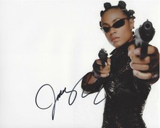 JADA PINKETT SMITH SIGNED 'THE MATRIX RELOADED' 8X10 PHOTO B w/COA ACTRESS 