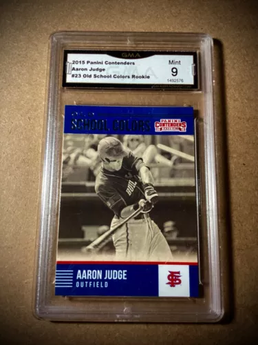 Aaron Judge Rookie Mint 9 RC 2015 Panini Contender New York Yankees Superstar 1