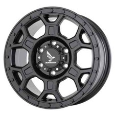 16" Black Crow AT2 Alloy Wheels 5x114.3 Black fits Renault Trafic (2015 - on)