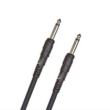 D'Addario Planet Waves Classic Series Speaker Cable 1/4" TS Male Straight 3ft