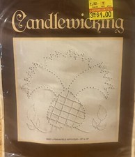 candlewicking embroidery kits