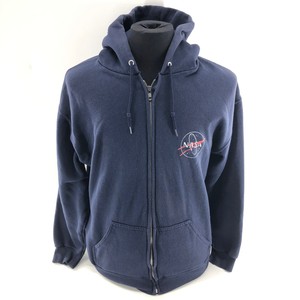 navy blue nasa hoodie