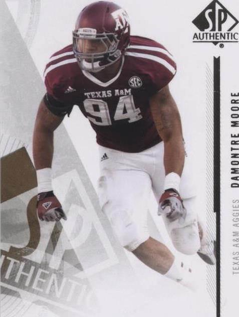 2013 SP Authentic Damontre Moore #19 - 1 of 2