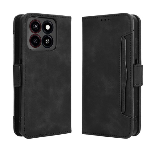 For ZTE Blade A55, Separable Card Slot Leather Wallet Stand Soft Case Cover - Photo 25 sur 29