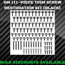 1970-1988 Monte Carlo SS Interior Exterior Molding Bezel Trim SCREW KIT GM OEM
