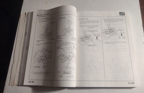 1987 HONDA ACURA OEM SHOP MANUAL AUTO REPAIR BOOK MECHANIC. PAPERBACK BOOK. - Picture 7 of 12