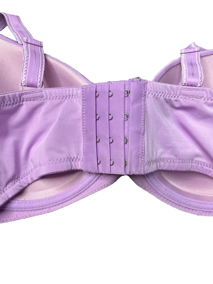NWT 36DDD Angelina Womens Purple Underwire Padded Convertible Full Coverage Bra - Image 3 of 4