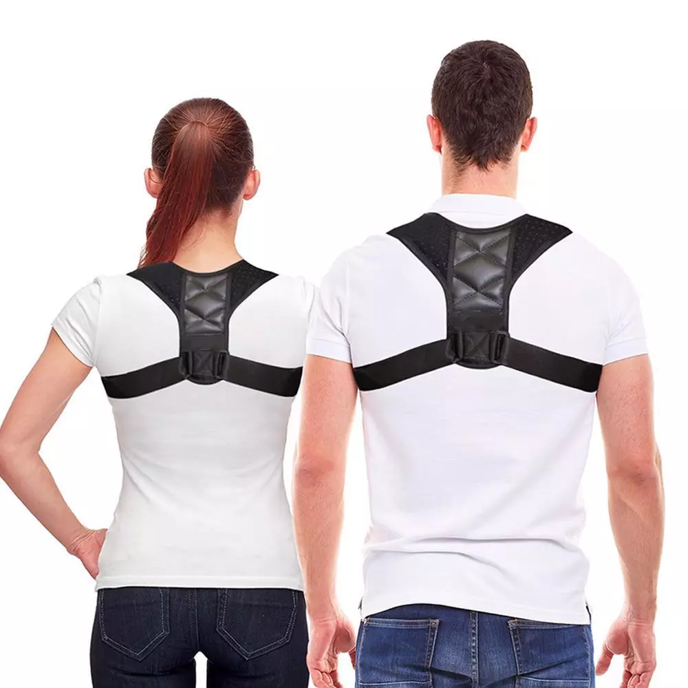 Posture Corrective Flex Pro Therapy Back Brace Belt Shoulder Corrector  Spine TOP