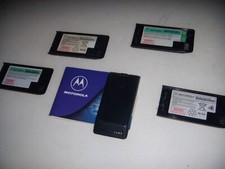 STOCK 5 BATTERIE ORIGINALI MOTOROLA 8700 8900 8400 MICROTAC VINTAGE  LOTTO N.1