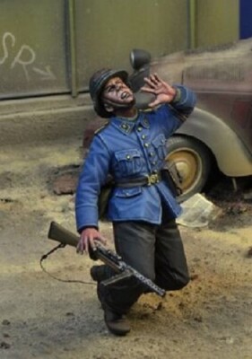 DDAY MINIATUR JUST SHOT REICHSBAHN VOLKSSTURMMANN BERLIN 1945 1/35 35171