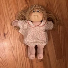 Cabbage Patch Doll Blonde Dimples Blue Eyes PA-1044 1985 Signature