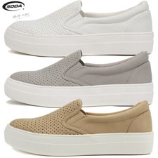 New Women Flat Shoes Slip On Loafers Sneakers Platform Soda Croft