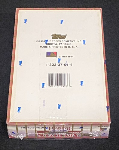 1994 Topps Archives 1954 Baseball Cards Factory Sealed Box 24 Unopened Packs - Picture 4 of 4