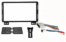 Double DIN Radio Stereo Dash Kit Wire Harness Fits 2001-06 Ford Lincoln Mercury