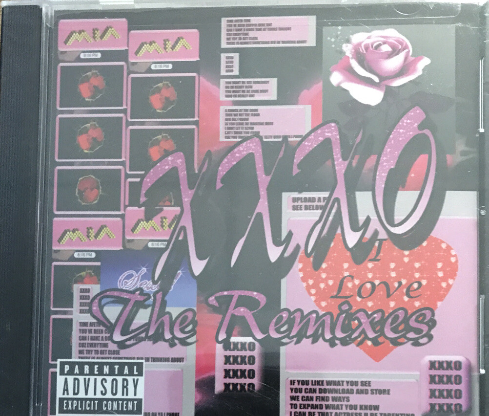 M.I.A. - XXXO- The Remixes - PA - BRAND NEW CD- RARE- Featuring