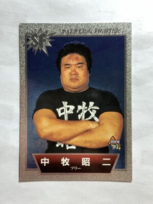 マキ Shoji Nakamaki SF 94 Pro-Wrestling BBM 1997 Fight magazine card