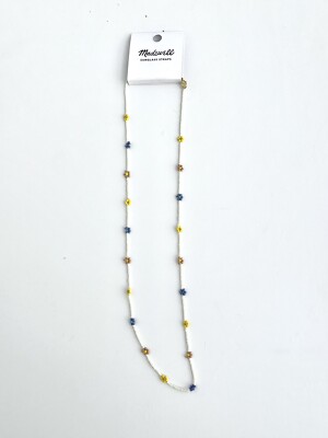 Madewell Seed Bead Sunglasses Glasses Chain Strap Necklace NWT
