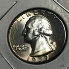 1959 WASHINGTON SILVER  25 CENTS BRILLIANT UNCIRCULATED