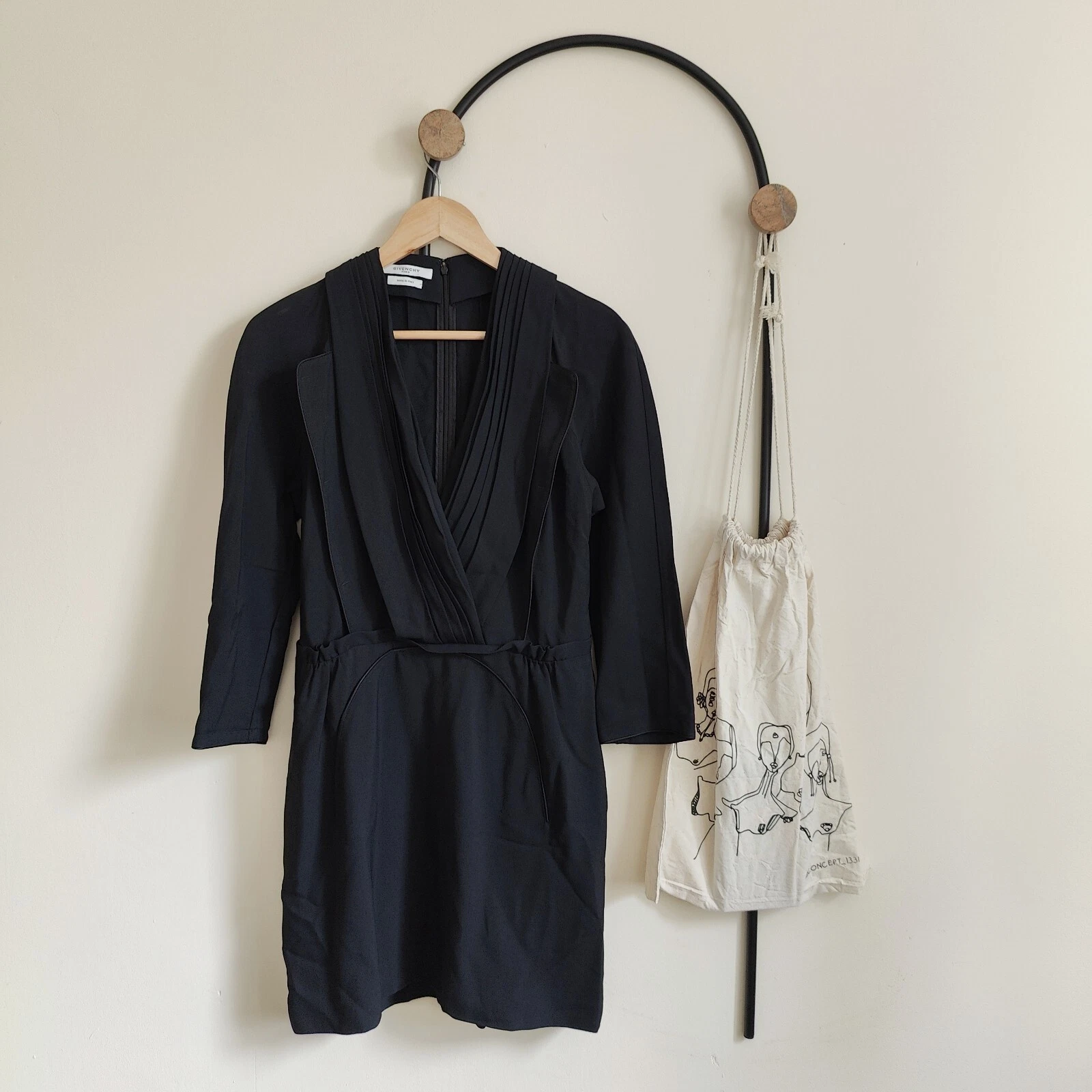 Mini abito nero Givenchy taglia 42 EUR