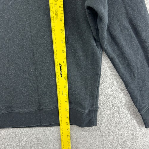 Maglione J.CREW donna taglia media nero manica lunga asimmetrico Henley - Foto 8 di 10