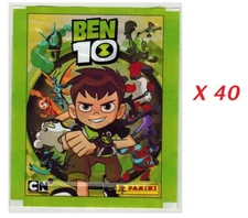 Ben 10 2018 Panini Lot 40 Packs Stickers