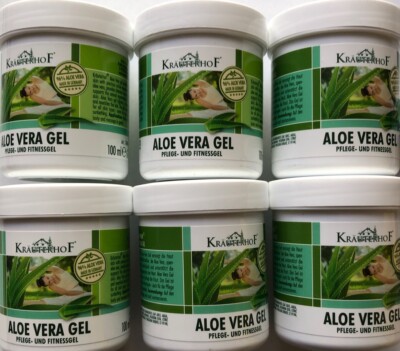 Kruterhof Aloe Vera Gel Pflege-und Fitnessgel 6x100 ml | eBay.de